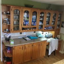 Kitchen Cabinet Spray - Before 1